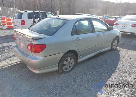 2003 Toyota Corolla S из США, поврежденный, VIN 1NXBR32E73Z106799